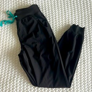 Black FIGS SCRUBS XSP Zamora Jogger FREEX